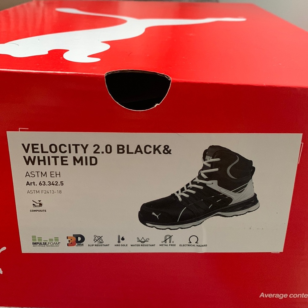 Pumas safety shoe